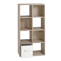estanteria con 8 estantes l62 x a123 cm -