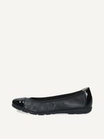 caprice ballerina black made of leather size 41