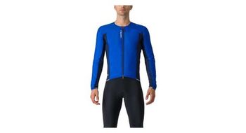 Chaqueta de manga larga castelli fly jack sey azul