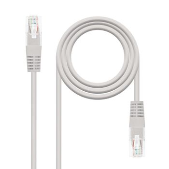 Nanocable Cable de Red RJ-45 UTP AWG24 Cat. 6 2m Gris
