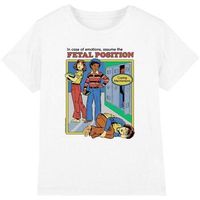 steven rhodes camiseta assume the fetal position para nina