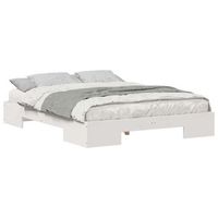 estructura de cama blanco 140 x 200 cm vidaxl