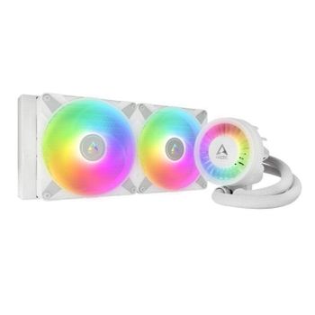 Refrigeración líquida ARCTIC Liquid Freezer III 280 A-RGB 2x140mm Blanco PWM Multisocket