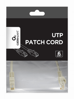 cable red gembird utp cat6 025m cobre gris