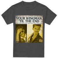 top gun camiseta til the end para hombre