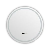 espejo bano con luz led o60 cm stiniva  seleccionable calido-neutro-frio