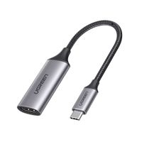 adaptador ugreen 70444 hdmi usb tipo c hembra a macho direccional