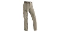 maier sports pantalones convertibles mujer nata beige   regular