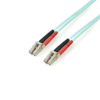 Cable de Fibra Óptica Multimodo StarTech 3m LC a LC OM3