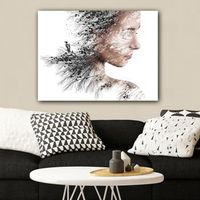 pintura decorativa lienzo 67051819370100 multicolor 70x100 cm