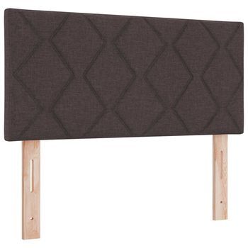 Cabecero，panel De Cabecero Led Marrón 90 Cm Tela