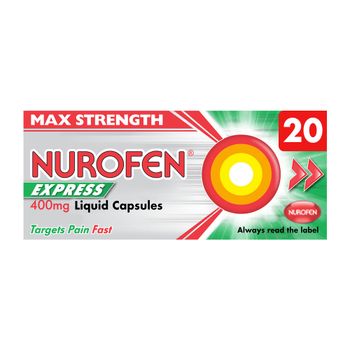Nurofen Ibuprofen 400mg Liquid Caps
