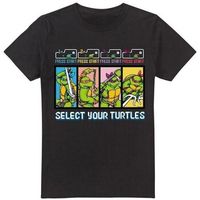 teenage mutant ninja turtles camiseta select your turtles para hombre