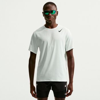 Nike AeroSwift  Camiseta de running Hombres - blanco, negro