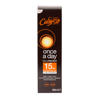 calypso once a day tan  protect spf15