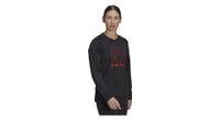 maillot de manga larga para mujer adidas five ten negro rojo