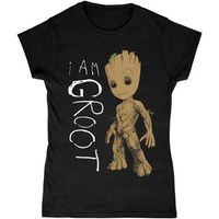 marvel camiseta i am groot para mujer