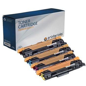 Compatible Multipack Brother DCP-L3510CDW Printer Toner Cartridges (4 Pack) -TN247BK