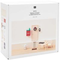 el mundo de los elfos navidenos miniaturas 15 piezas