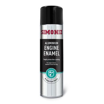 Aluminium Engine Enamel Spray Paint 500ml