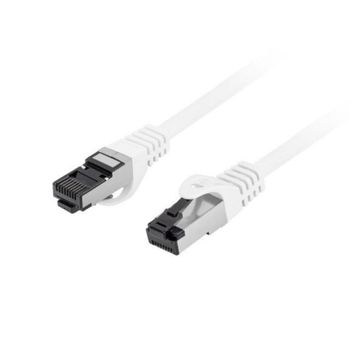 Cable de red Lanberg Cat8.1 S/FTP 0,5 m Blanco
