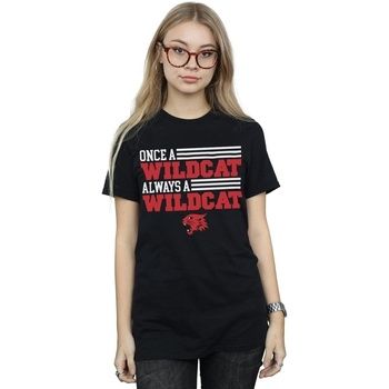 Disney Camiseta High School Musical The Musical Once A Wildcat para mujer