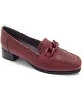 de pitillos 5421 burdeos mocasines tacon varios colores