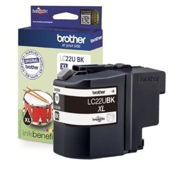 Brother LC22UBK Black Original Ink Cartridge