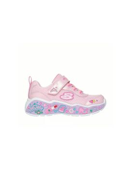 Zapatillas Skechers Play Scene - Fun Squad Light Niña Rosa