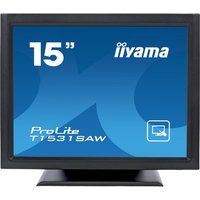 iiyama prolite t1531saw-b5 15 lcd touchscreen monitor - black black