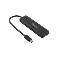 hub equip 4 puertos usb 32 gen 2 10 gbps modelo 128966 negro compacto