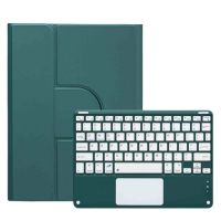 royal bailey pd-c11 funda con bluetooth teclado para ipad air 112024ipad air 5 1092022ipad air 4 1092020ipad pro 112022202120202018 verde