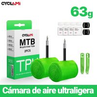 camara de aire ultraligera para bicicleta de montana cyclami de 26 275 y 29 pulgadas de tpu con valvula francesa de 45 mm y antioxidante