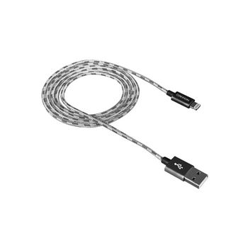 Lightning USB Braided Cable for Apple Dark Grey