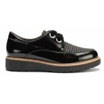 Pitillos Zapatos de tacón cordon terciopelo negro para mujer