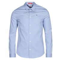 tommy jeans camisa manga larga tjm original stretch shirt para hombre
