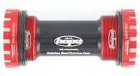 caja de pedalier hope de acero inoxidable   68 73mm rojo