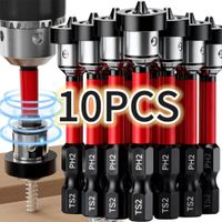 puntas de destornillador de posicionamiento magnetico para tornillos de paneles de yeso brocas localizadoras para tornillos de placas de yeso herramientas de perforacion precisas ideales para