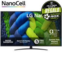 televisor lg nanocell ai nano82 50nano82a6b 50 ultra hd 4k smart tv wifi