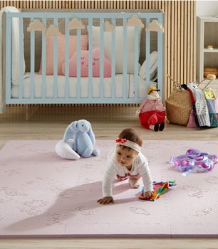 Alfombra Puzzle Infantil Protección - 5 Colores Lisos a elegir