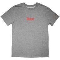 slipknot camiseta mini logo para mujer