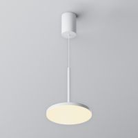 lampara colgante led plato 12w