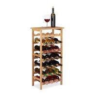 gran botellero de bambu natural
