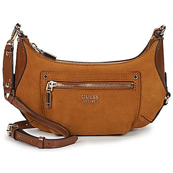 Guess Bolso MARSHA MINI CROSSBODY LEATHER para mujer