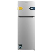cecotec frigorifico 2 puertas 348l bolero coolmarket 2d 348 nf inox e motor inverter nofrost 170x595cm 348l no frost