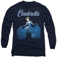 cinderella camiseta manga larga tv14188 para mujer