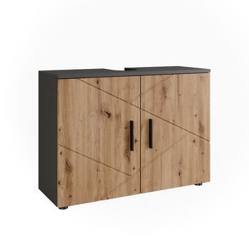 Mueble Bajo Lavabo Irma 80 X 59 Cm Con 2 Puertas Vicco