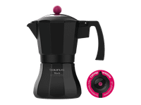 cafetera tradicional - taurus 984081000 black moments 6 hasta 6 tazas sistema full induction negro