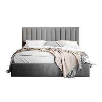 Cama Comfidream 179, Doble, Gris, Tapiz, Somieres, 191x212x105cm