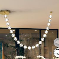 lampara de techo zaria led ii 75w